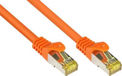 Kabllo rrjeti Alcasa 8070R-005O, Cat7 S FTP, 0.5m, portokalli