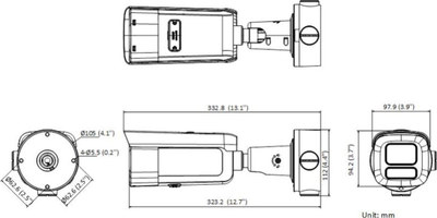 Kamerë IP Hikvision DS-2CD2663G2-LIZS2U, 6MP, me lentë variofokale 2.8-12mm, e bardhë
