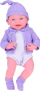 Kukull Yokomisiad Smiling Baby Doll ZA5321, 40cm, me jumpser vjollcë