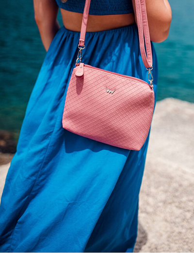 Çantë për femra Vuch Coalie Diamond Pink, rozë