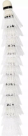Shuttlecock badminton MEGA CREATIVE 55350, set 12 copë, të bardha