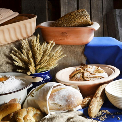 Сад за печење Peugeot Appolia Loaf Pan Rectangular, керамички, екру