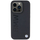 Futrollë BMW Hot Stamp Leather, për iPhone 15 Pro 6.1", lëkurë, e zezë