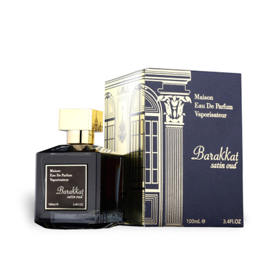 Eau de Parfum Fragrance World Barakkat Satin Oud, 100ml