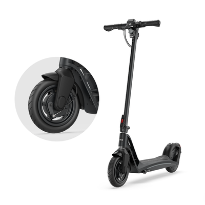 Skuter elektrik Promax H10, 350W, i zi/ hirtë