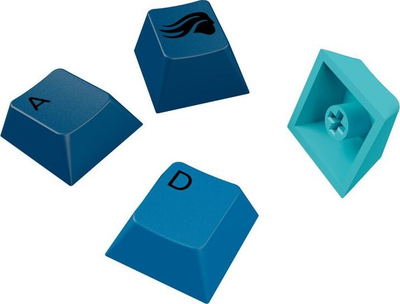 Keycaps GPBT Ocean V2, set PBT, layout gjerman DE, oqean blu