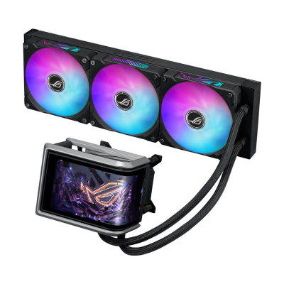 Ftohës uji CPU Asus ROG Ryuo IV 360 ARGB, 360mm, ARGB, i zi