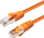 Kabllo rrjeti Microconnect MC-SFTP6A01O, 1m, Cat6a S/FTP, portokalli