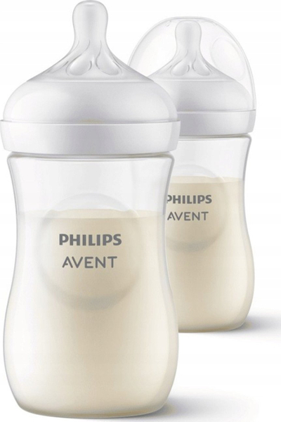 Шише за хранење Philips Avent SCY903/02, 260 ml, сет 2 парчиња, проѕирно