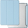 Mbulesë Mercury Clear Back Cover për iPad Pro 11 2024, me mbajtës Apple Pencil, blu e çelët
