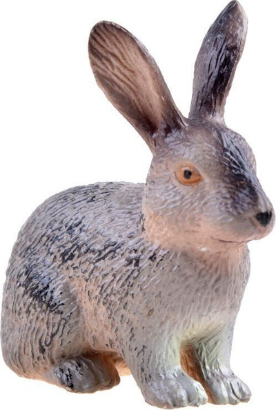 Figurë lodër lepur Bunny ZA3383, 4.5cm, plastik, shumëngjyrësh
