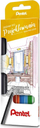 Set markerash Pentel Sigh Pen, 4 ngjyra, majë e hollë
