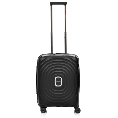 Valixhe kabine SwissBags Echo 16575, polipropilen, 4 rrota, gri