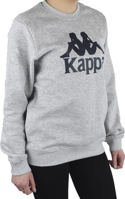 Bluzë sport Kappa Sertum Junior, pambuk, për fëmijë, gri