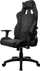 Karrige gaming Arozzi Avanti me stof të butë, ergonomike, gri e errët