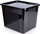 Kuti ruajtjeje Vilde Storage Container, 30L, plastikë, e zezë