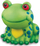 Set pikturimi 4M Garden Frog, bretkosë kopshti për me lye vetë, me ngjyra dhe furçë, shumëngjyrësh