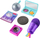 Set lodrash sensorike Fisher-Price Mini Me Moments DJ, 6 pjesë, për bebe, shumëngjyrëshe