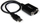 Kabllo USB StarTech, 0.3m, e zezë