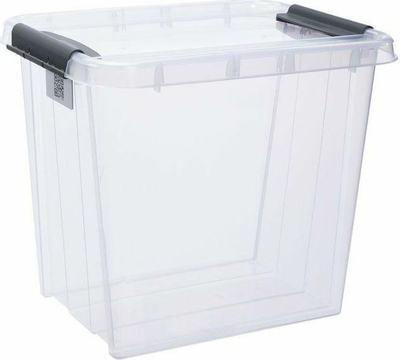 Kuti ruajtëse Plast Team PROBOX, 53L, plastike, transparente