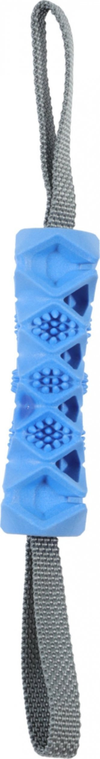 Lodër kockë për qen TPR, 38.5 cm, për shpërblime, blu