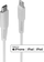 Kabllo USB Lindy USB C me Lightning, 0.5 m, e bardhë