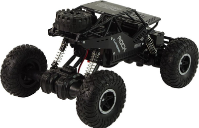 Makine lodër me telekomandë Leantoys Rover, shkalle 1:16, e zeze