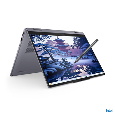 Lenovo IdeaPad 5 2-in-1 14IAL10 - Laptop konvertues 14″ WUXGA Touch (Intel Core Ultra 5 225H up to 4.9GHz, 16GB RAM LPDDR5x, 512GB SSD, Intel Arc 130T GPU, Wi-Fi 7, FreeDOS, Luna Grey)