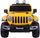 Makina elektrike për kalamaj Lean Toys FT-938, 4x4, 12V, e verdhë me shkëlqim