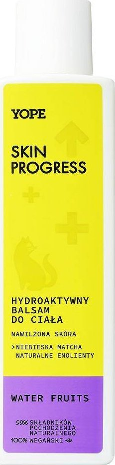 Losion trupi Yope Skin Progress Water Fruits, hidratues, 200ml