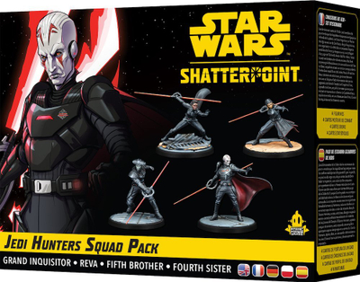 Zgjerim loje Rebel Star Wars Shatterpoint Jedi Hunters Grand Inquisitor, set miniaturash, 14+