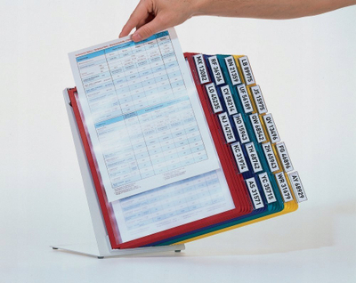 Sistem prezantimi për tavolinë Durable VARIO TABLE 20, A4, 20 fletore, shumëngjyrëshe