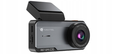 Двојна автомобилска камера Navitel R87 GPS, 2.7K, Wi‑Fi, со картичка 256GB