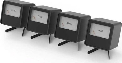 Aksesori PC Streacom VU1, dial analog dinamik, ndriçim LED, i zi