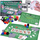 Set lojëra me letra GR0706, Poker dhe Blackjack, 2 kuverta, çipa plastikë, tapet loje