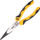 Pinca hundëgjata Deli Tools EDL21208, 8" 205mm, me dorezë të verdhë