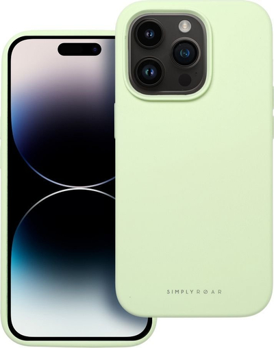 Kapak mbrojtës Roar Cloud Skin për iPhone 16, jeshile e çelët