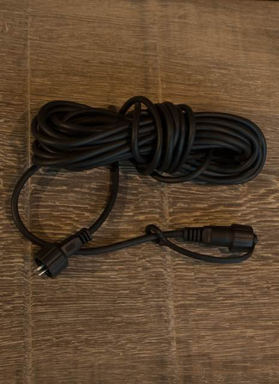 Kabllo zgjatëse Sirius Lucas, 5m, plastike, e bardhë