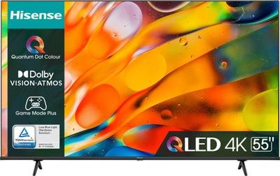 TV Smart Hisense 55E7KQ, 55", QLED 4K, i zi