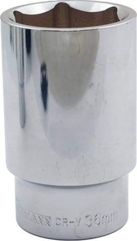 Çelës tubular i gjatë Richmann C5136, 1/2", 36mm, krom i argjendtë
