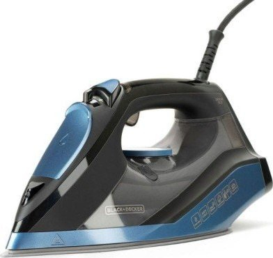 Hekur me avull Black&amp;Decker BXIR2801E, 2800W, taba keramike, blu