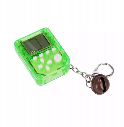Lodër elektronike varëse çelësash Mega Creative Electronic Game Keyring, lojë retro, me bateri, ngjyra të përziera