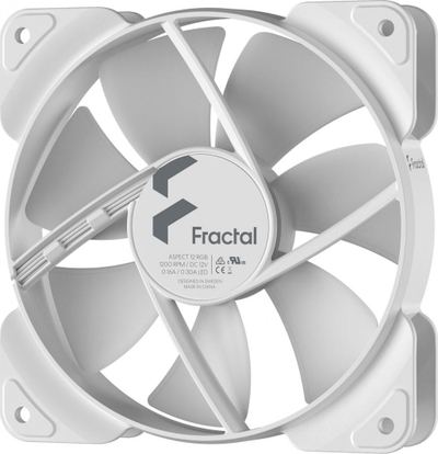 Ftohës Fractal Design Aspect, 140 mm, i bardhë