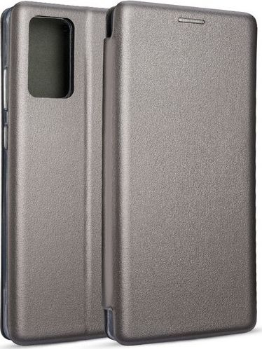 Mbrojtëse Book Magnetic për Samsung Galaxy Note 20, e argjendtë