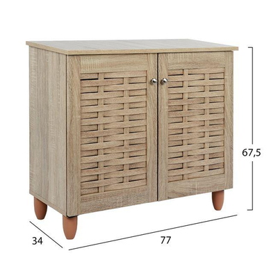 Dollap  këpucësh druri, 76,8×33,6×67,5 cm (HM2208.02)