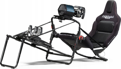 Kокпит за трки Next Level Racing Formula Lite Pro, преклоплив, прилагодлив, црн