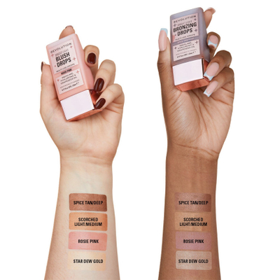 Revolution - Tanning Drops Bright Light - Spice Tan/Deep