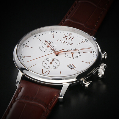 Orë dore për meshkuj Prim Chronoscope W03C.13188.G, e kaftë
