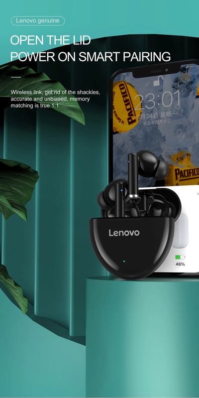 Dëgjuese Lenovo HT06, të zeza