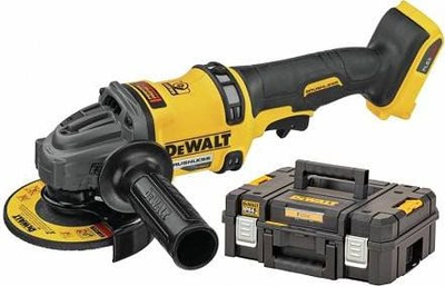 Smerilues këndor Dewalt DCG418NT, 54V XR FLEXVOLT, i verdhë